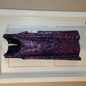 Brand new sequin DKNY dress size P